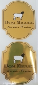 Rótulo Adesivo Metalizado Fundo Prata ou Dourado