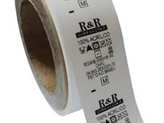 Etiquetas Adesivas em Nylon Resinado