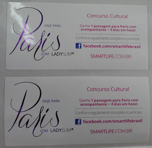 Etiquetas com Hot Stamping Colorido - FOTO 1