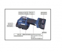 Aparelho automático de arqueação para fita PET e PP modelo 1316 Lacração com solda por fricção - FOTO 4 Aparelho automático de arqueação para fita PET e PP modelo 1316 Lacração com solda por fricção - FOTO 4