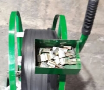 Aparelho Desenrolador para Fita de Arquear PET Verde DBR-30 - FOTO 3