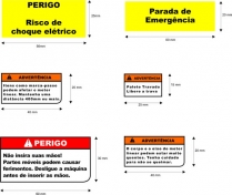 Etiquetas em Policarbonato Adesivo - FOTO 2 Etiquetas em Policarbonato Adesivo - FOTO 2