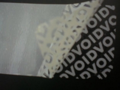 Etiquetas Void (Violado) - Lacre Void - FOTO 2