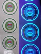 Foto Selo de Segurança com Aplicação de Tinta Invisível - U.V.