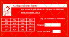 Orçamento: Lacre Adesivo para Hidrante