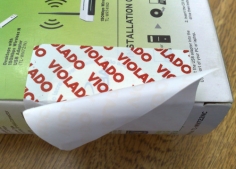 Foto Lacre papel violado